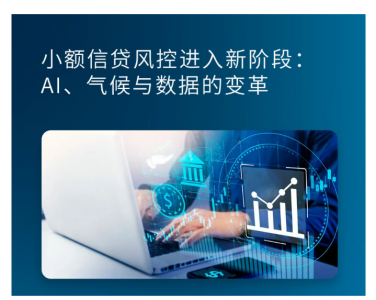 小额信贷风控进入新阶段：AI、气候与数据的变革